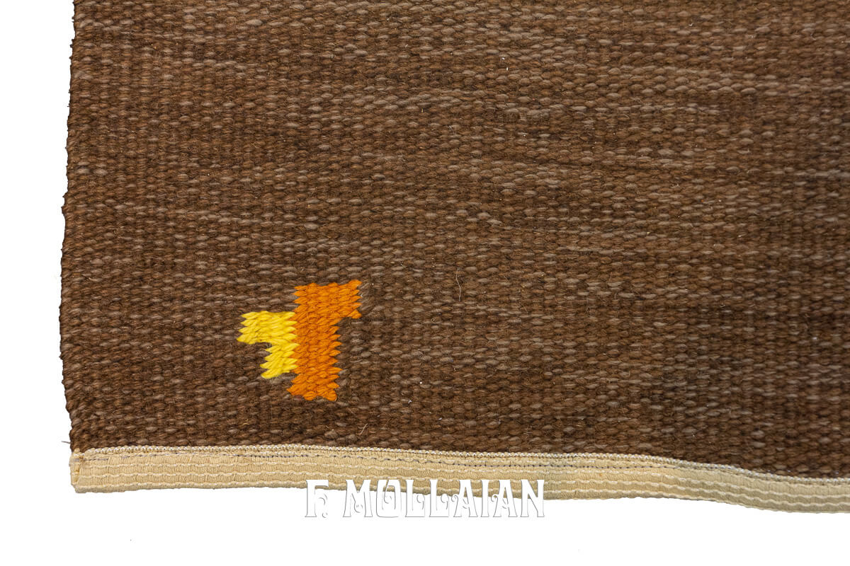 Tapis Suédois Kilim Rollakan n°:891336